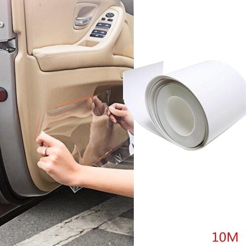 New Styling10mX10/15/20cm Rhino Skin Car Sticker Bumper Hood Paint Protection Film Vinyl Clear Transparent Decals Accessories