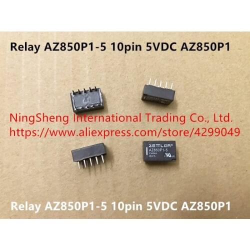 Original new 100% relay AZ850P1-5 10pin 5VDC AZ850P1