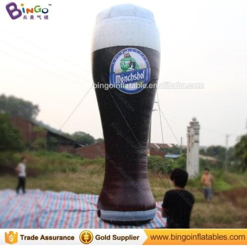 Personalized 20 feet high inflatable wine glass / inflatable beer glass / giant inflatable beer glass for decoration toys