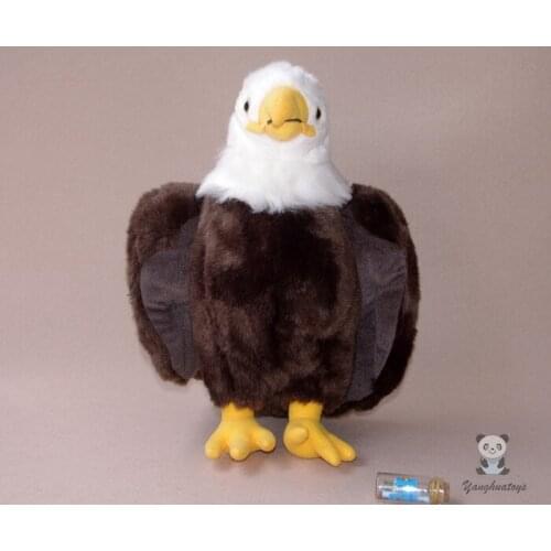 Real life Eagle Doll Plush Stuffed Animals Toys Cute home Decoration Big Toy Gift very beautiful