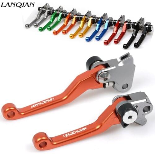 Motorcycle Brake Clutch Levers Dirt Bike Customized Accessories Aluminum For 450SMR 450 SMR 2006 2007 2008 2009 2015 2016