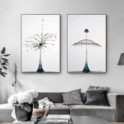 Nordic Modern Canvas Oil Painting Luxury Liquid Art Painting Posters and Prints Modern Art Pictures Home Decoration