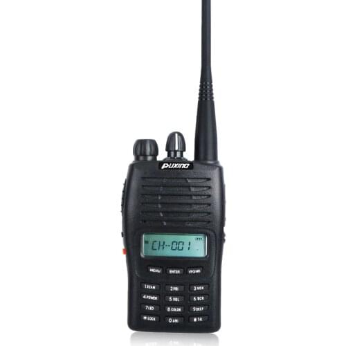 Scrambler VOX Radio PX PUXING PX-777 Walkie Talkie VHF 136-174MHz 128CH 5W Portable Ham Amateur Two Way Radio