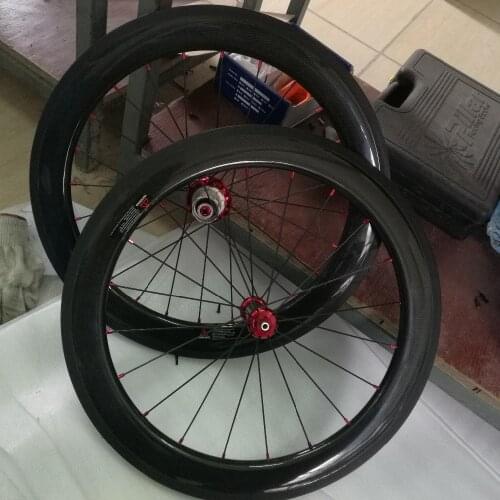 Tubular or clincher 50mm wide 23mm 451 carbon wheels 451 BMX carbon wheelset clincher wheels 3k/ud/12k