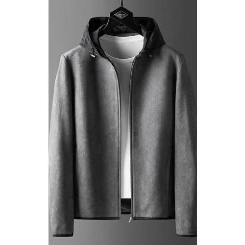 XIANSHILANG Men's Parkas With A Hood