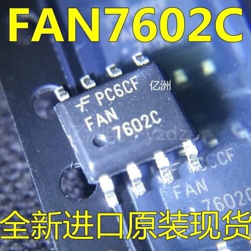 100% New&original FAN7602C FAN7602CMX SOP8 In stock