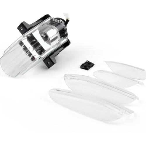 Artudatech Clear LED Tail Light with Turn Signals For Aprilia RSVR Factory RSV1000 Motorcycle Taillight