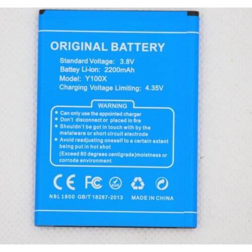 ISUNOO 10pcs/lot 2200mAh High Quality Battery Backup Bateria For DOOGEE NOVA Y100X For Doogee Y100X Battery Replacement