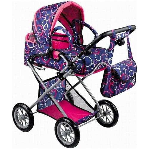 Hot Sale 22inch 16inch Silicone Reborn Baby Doll Studio Photography Props Classical Style Upscale Toy Doll Stroller Trolley