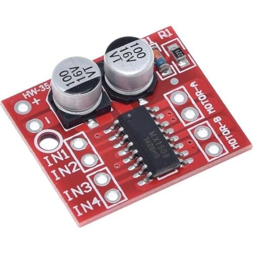 10pcs DC 2V-10V 1.5A MX1508 DC Motor Driver Module 2 Way 4-Wire 2-Phase PWM Speed Dual H-Bridge Stepper Motor Driver L298N