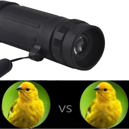 Mini High Definition Monocular Telescope Zoom 8X Waterproof Monocular Scope Outdoor Traveling Hunting Camping Telescope