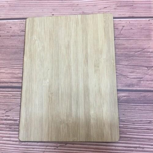 Set of 10 natural real bamboo blank art unfinished wood cards wooden card wood sign 15x11cm