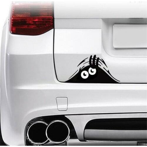 3D Big Eyes Sticker Car Styling for Volkswagen VW golf mk5 golf mk3 polo 9n 6r 6n scirocco tiguan 2019