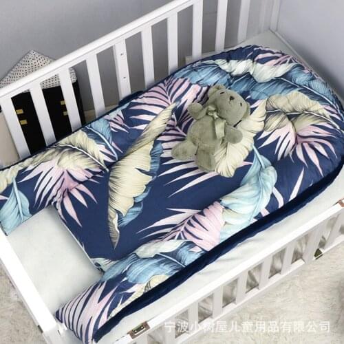 Portabel Baby Bed Baby Nest Bed Dismountable Toddler Crib Cot Toddlers Sleeping Bed With Adjustable Net Newborn Travel Bed