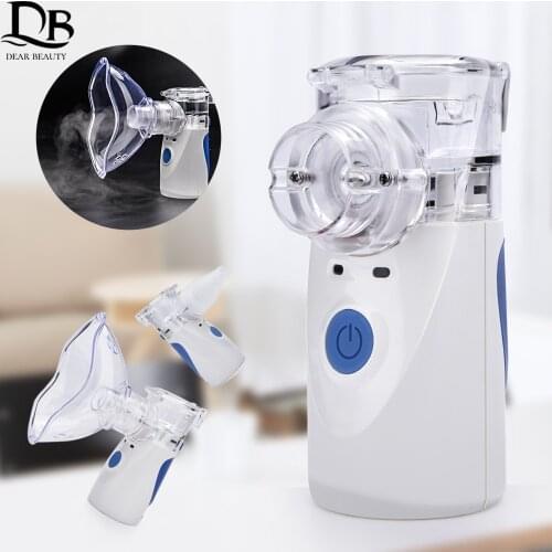 US Stock Portable Nebulizer Inhaler Adult Nebulizador Portatil Medical Equipment Health Care Inalador Adulto USB charge