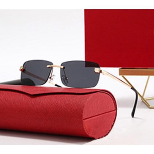 Carter Wire C Designer Diamond Cut Sunglasses Men Sunglasses Tones For Women Luxury Brand Vintage Sun Glasses Sun