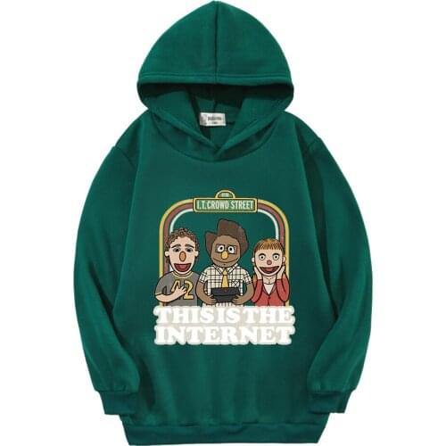 Sesame Street Hoodie Cotton Printed Long Sleeve Shirt for Boys and Girls In Spring and Autumn Seasons Fashion Casual Sweatshirt