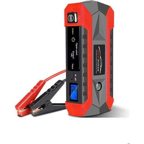 12V 28000mAh Car Jump Starter Power Bank Portable Emergency Starter Power Bank for Mobile Phones Tablet Auto Car Battery Booster