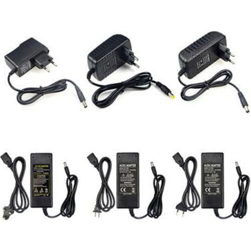High Quality AC DC 12V 1A 2A 3A 4A 5A 6A 8A 10A 12.5A Power Supply Adapter 12V 24W 36W 60W 72W 84W 96W 120W 150W With IC Chip