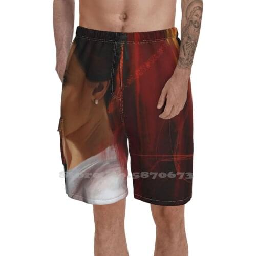 The Woman MenS Sports Beach Swimming Shorts The Woman Irene Sherlock Lara Pulver