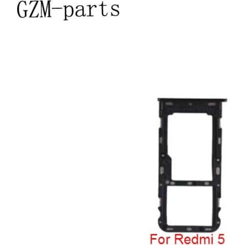 1 Piece SIM Card Tray Socket Slot Holder Adapters Replacement Spare Parts For Xiaomi Redmi 5 Note 5A Sim Cards Adapters