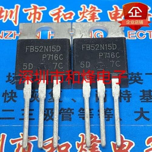 10PCS FB52N15D IRFB52N15D TO-220