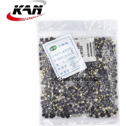 1000PCS/LOT SMD 4*4*1.5MM~7MM 4X4X1.5MM~7MM Tactile Tact Push Button Micro Switch Momentary Push Button Copper Head