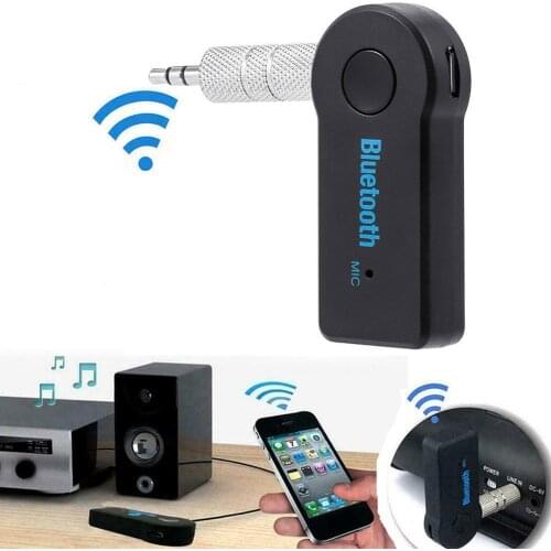 Audio Receiver Stereo 3.5mm Wireless Bluetooth Adapter Receptor Aux Car Adapter Audio Receiver Music with Mic Adapter