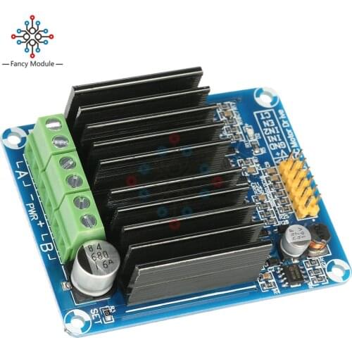 DC 5-15 V 30 A Dual Channel H Bridge Motor Driver Module Bread Board Controller DHB-01A DC Motor Driver Board