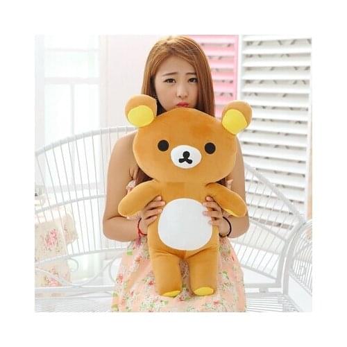 80 cm San-x Rilakkuma bear plush toy bear doll throw pillow gift w5180