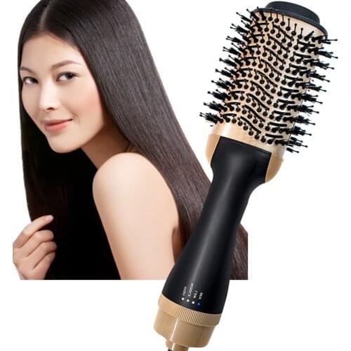 Blowout Dryer Hair Styling Tools Hot Air Hair Dryer Straightener Curler Brush Negative Brush Hair Dryer Styling Brush Hair Dryer