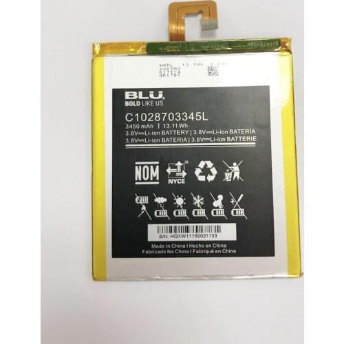 GeLar 3.8V 3450mAh 13.11Wh Replacement battery C1028703345L for BLU Studio 7.0 II, U48OU, S490U