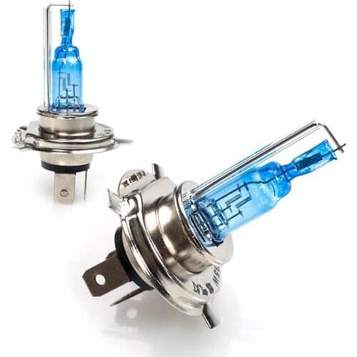 H4 Halogen Xenon Hid Headlight Headlamp 3 Contactors Super White Bulbs 12V 35W Motocycle Light Accessories