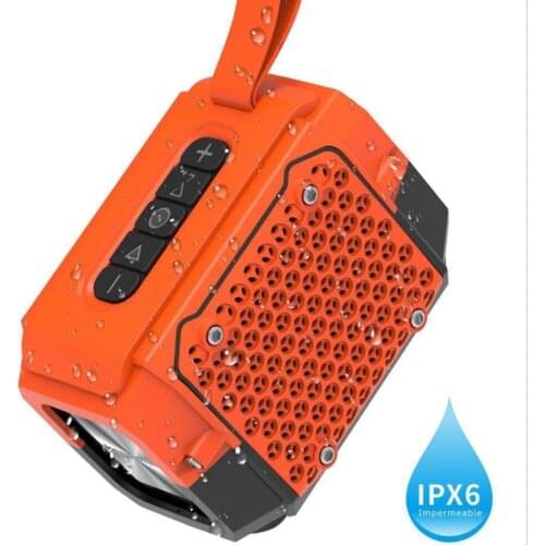 HOPESTAR-P18 bluetooth speakers subwoofer IPX6 waterproof outdoor altavoces mini wireless boombox sound system With FM radio mic