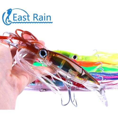 14cm 40g Artficial Octopus Swimbait Plastic Jig Head for Saltwater Fishing Designed Lingcod Rockfish Fishing Free Shipping