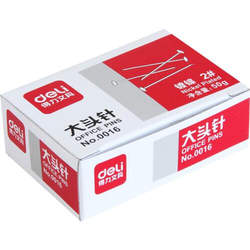 Deli stationery deli 0016 supplies jospin tack jospin 2# standard pin
