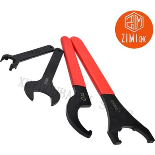 ER32UM/Crescent wrench ER40/C32 side hole hook wrench heat treatment high strength hook round nut wrench powerful wrench