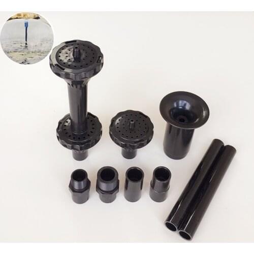 Plastic Fountain Head Set For Garden Pond Plastic Fountain Nozzles