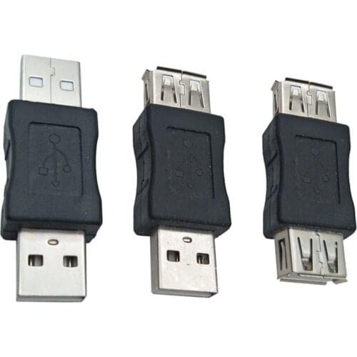 Mini Convertor Safety USB2.0 Female To male&Female Connector Adapter Practical Computer Cables & Connectors Accessories