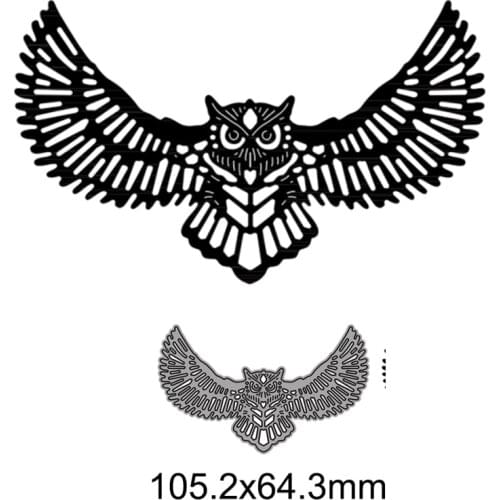Owl Cutting Dies for DIY Scrapbook Embossing Album Paper Card Making Craft Folder Decorative 2021New
