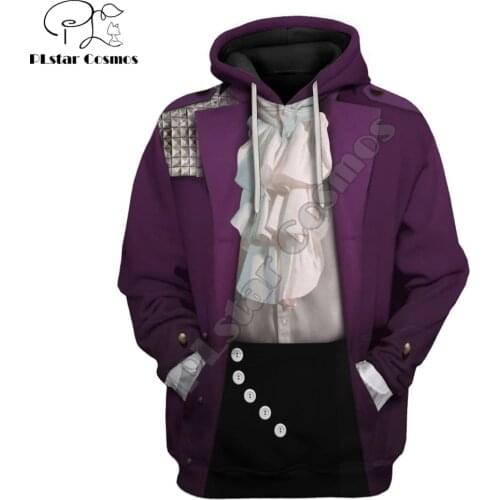 Prince Singer Custom Apparel 3D Printed Hoodie For Men/Women Harajuku Fashion hooded Sweatshirt Cosplay Casual Jacket Pullover