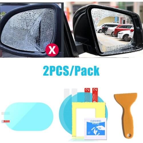 Antifog Film Mirror Anti Rain Sticker On The Mirror Rain Film Foil Mirror Film On The Side Mirror Anti-rain Film For Car Mirrors