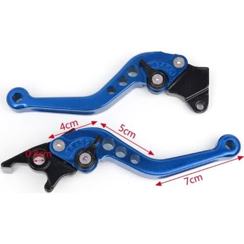 X7AE Motorcycle Long Brake Clutch Levers for honda Grom MSX125 VTX1300 NC700 S/X
