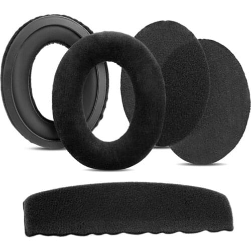Replacement Earpads with Headband Pillow Ear Cushion Foam Ear Pads for Sennheiser HD515 HD555 HD595 HD598 HD558 HD598SE Headset