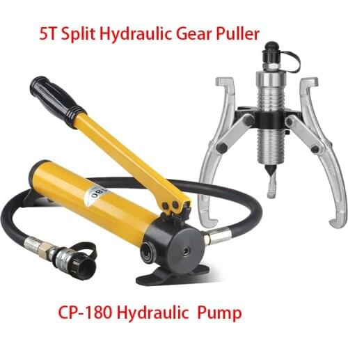 Split type hydraulic puller FYL-5T Used with CP-180 Manual Hydraulic Pump