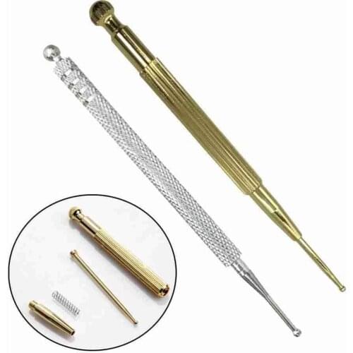 Steel Acupuncture Point Probe Auricular Point Pen Beauty Ear Reflex Massage Needle Detection Health Care11cm/13cm