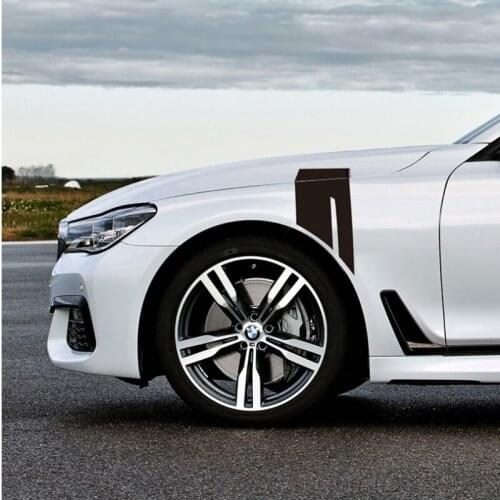 Car Fender Sticker Body Sticker Decoration Car Fender Leaf Plate Reflective Sticker