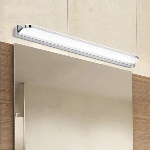 Bathroom Light Fixture LED Mirror Light 42-52cm 9W/12W AC110-240V Waterproof Modern Cosmetic Acrylic Wall Lamp