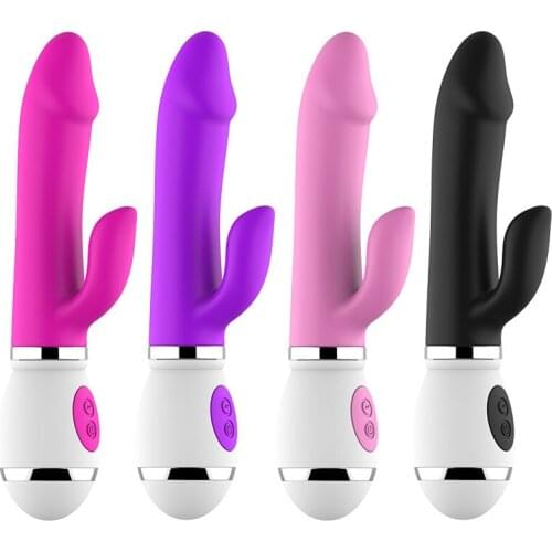 Rotating vibrators Heating Vibrator Sex Toys Flexible Dildo Vibrators for Women Clitoris Stimulator Powerful DRY WELL Vibrator