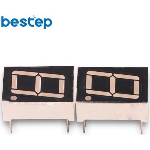 10PCS 0.56inches 7 Segment 1 Digital LED Display Super Red Common Cathode